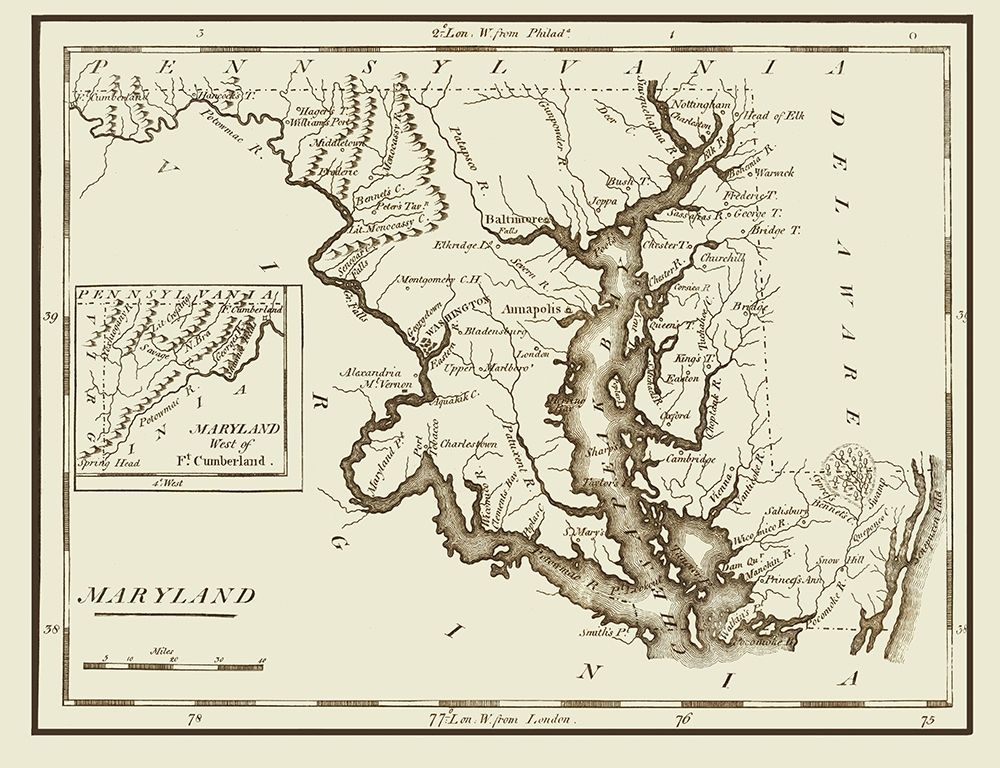 Maryland - Lewis 1797