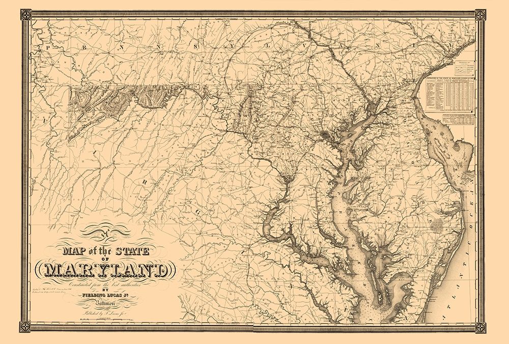 Maryland - Lucas 1841