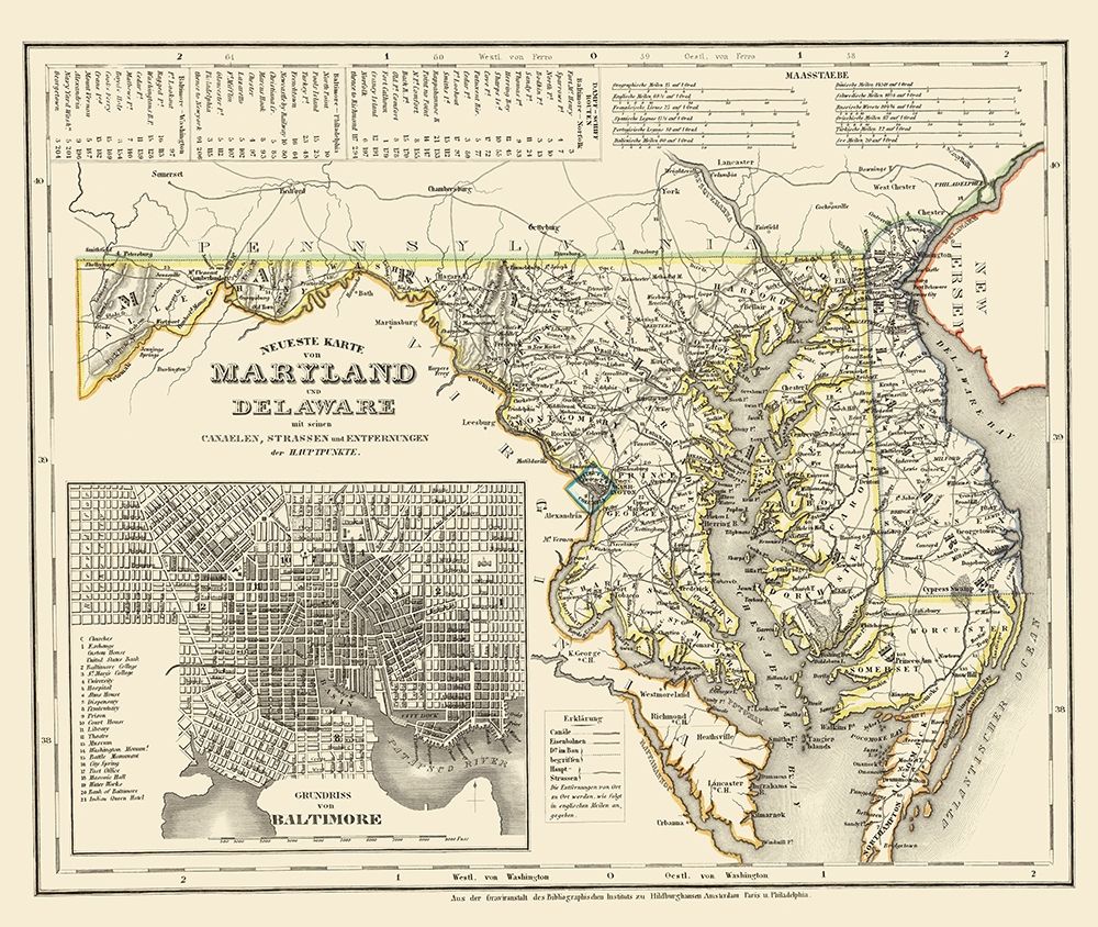 Maryland, Delaware 1846