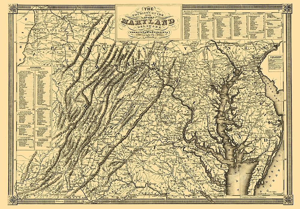 Maryland, Delaware - Lucas 1836