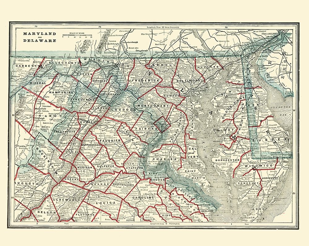 Maryland, Delaware - Rathbun 1893
