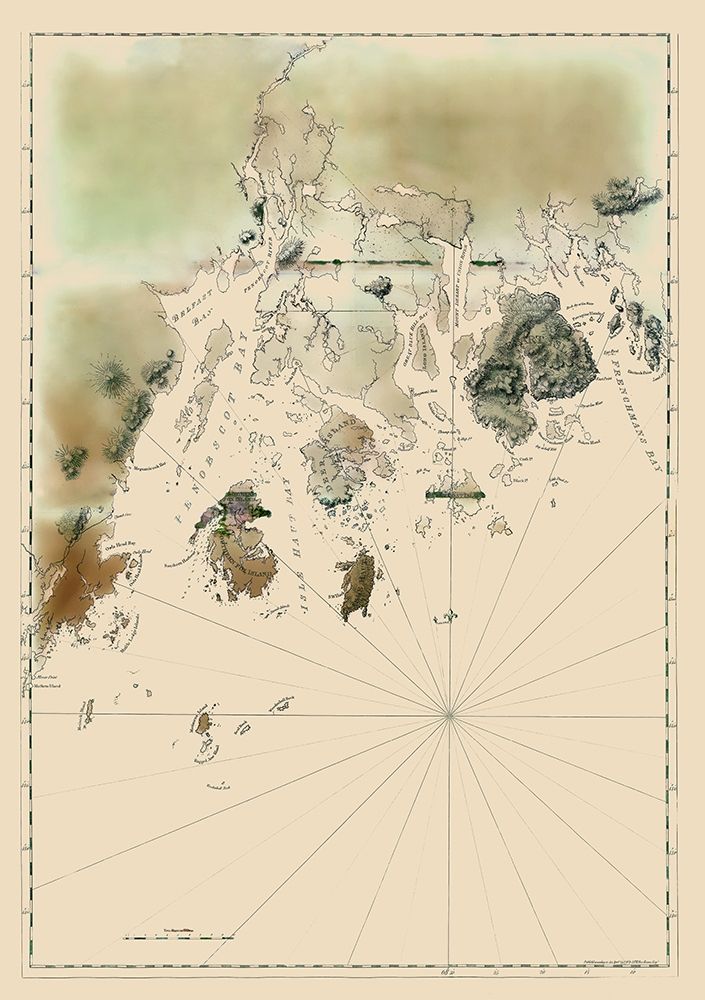 Maine Coast - Des Barres 1776