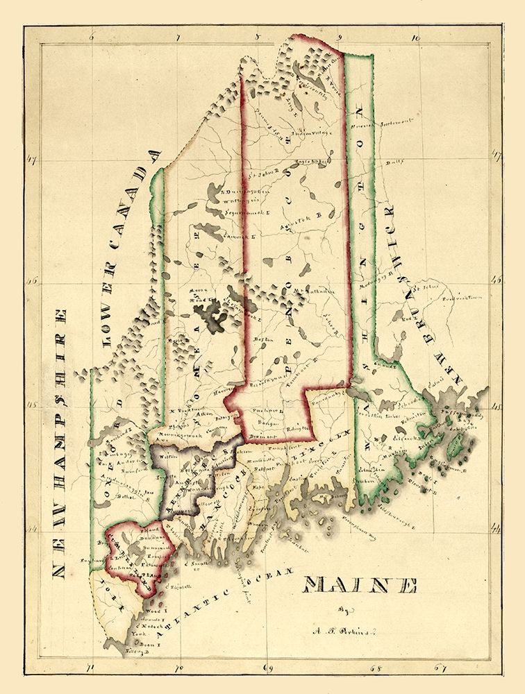 Maine - Perkins 1820