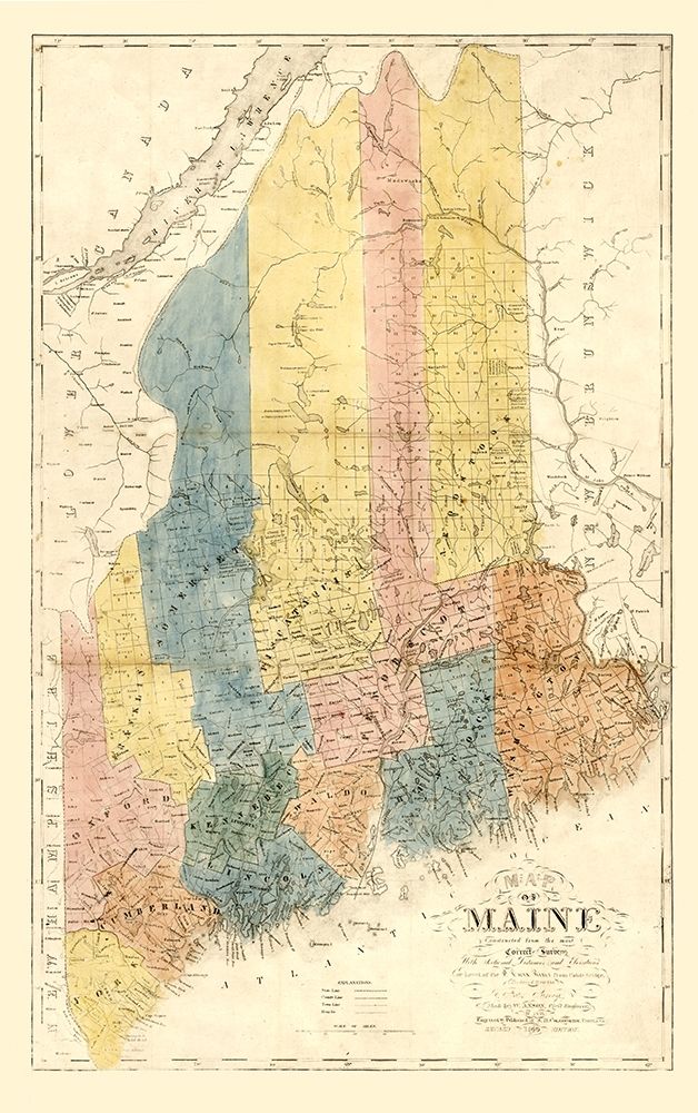 Maine - Colesworthy 1840