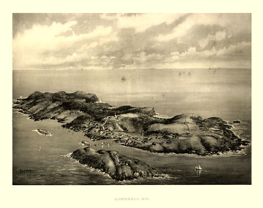 Monhegan Maine - Poole 1896