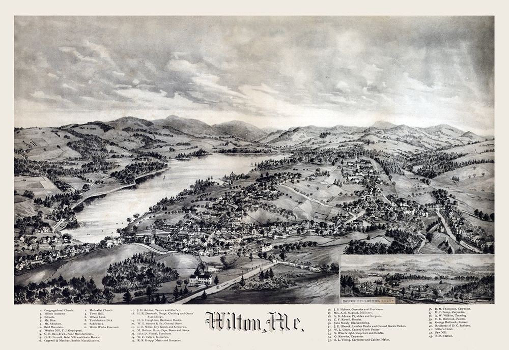 Wilton Maine -1895