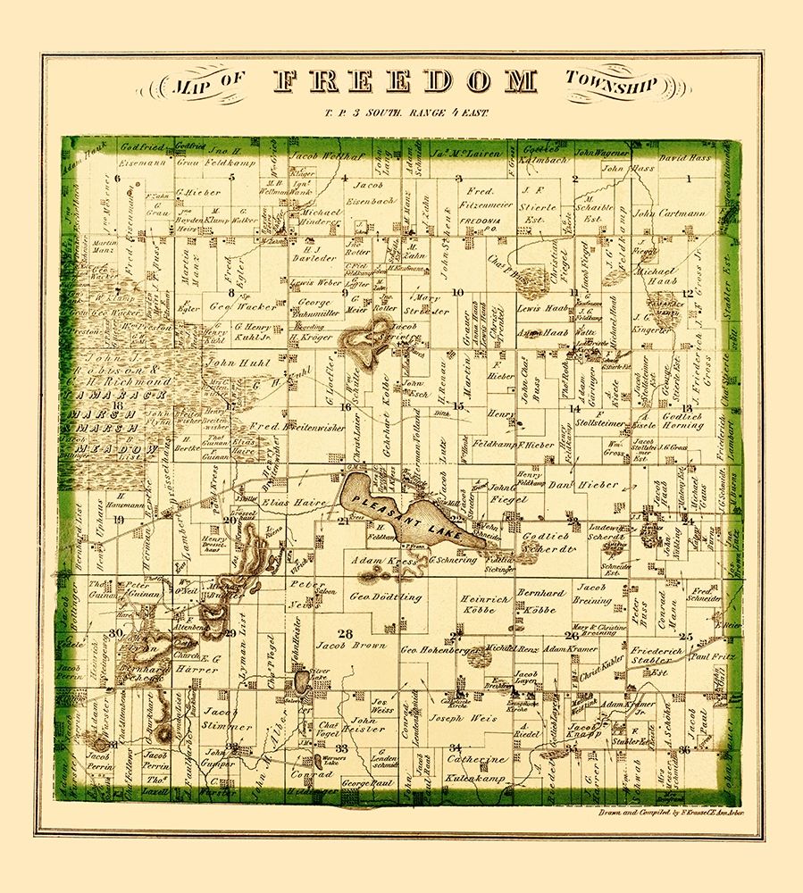 Freedom Michigan Landowner - Krause 1874