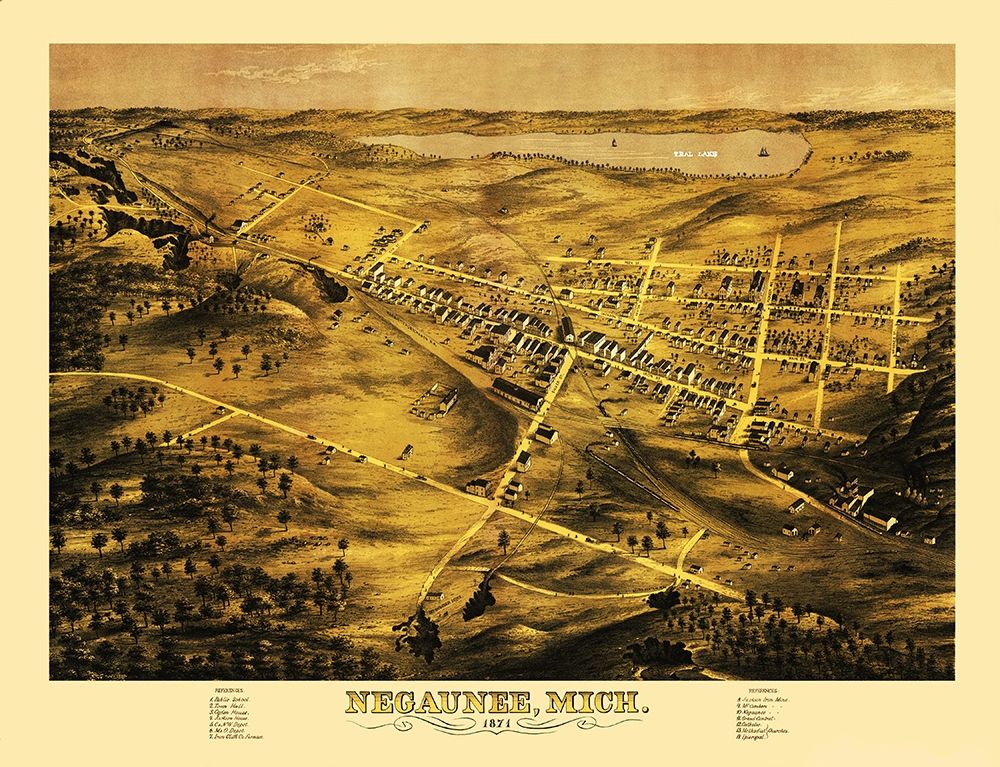 Negaunee Michigan - Bailey 1871