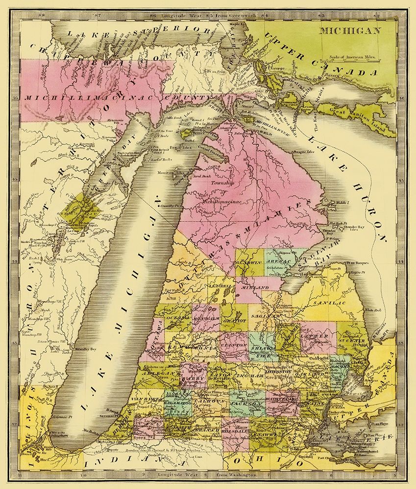 Michigan - Greenleaf 1841