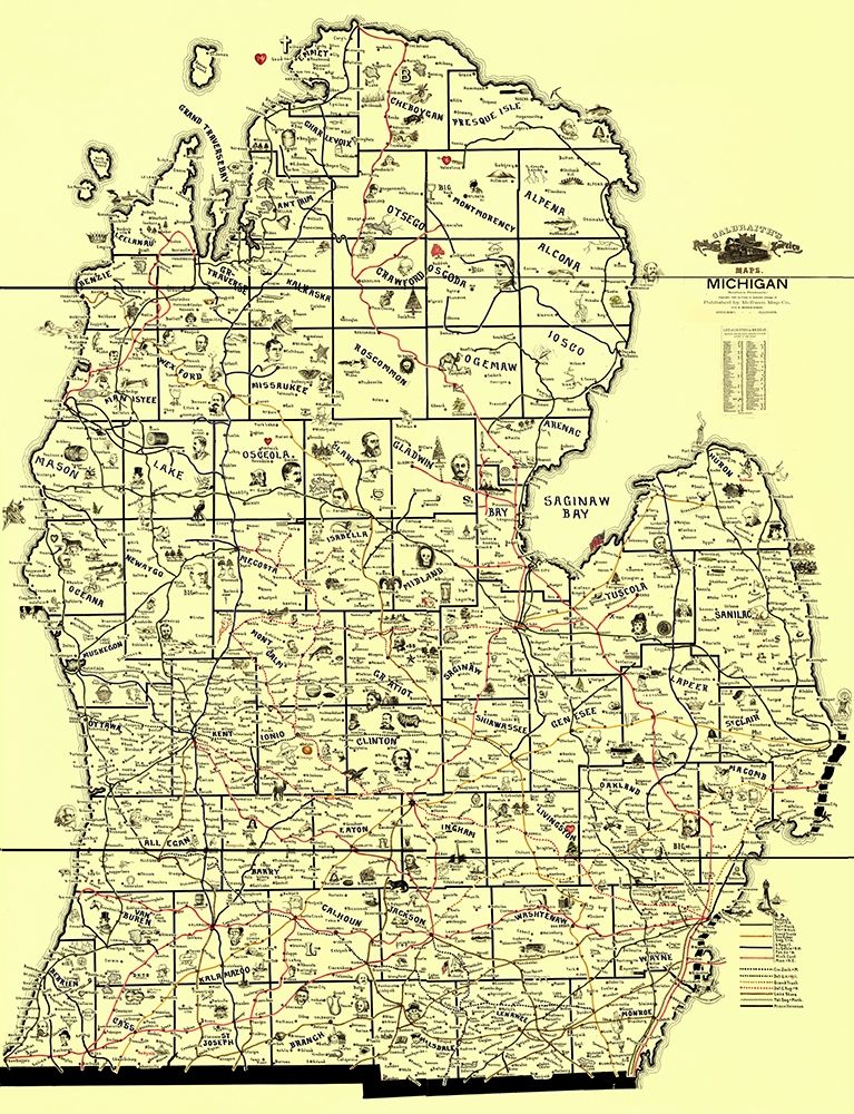 Transportation Routes - McEwen 1897