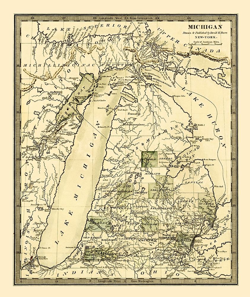 Michigan - Burr 1831