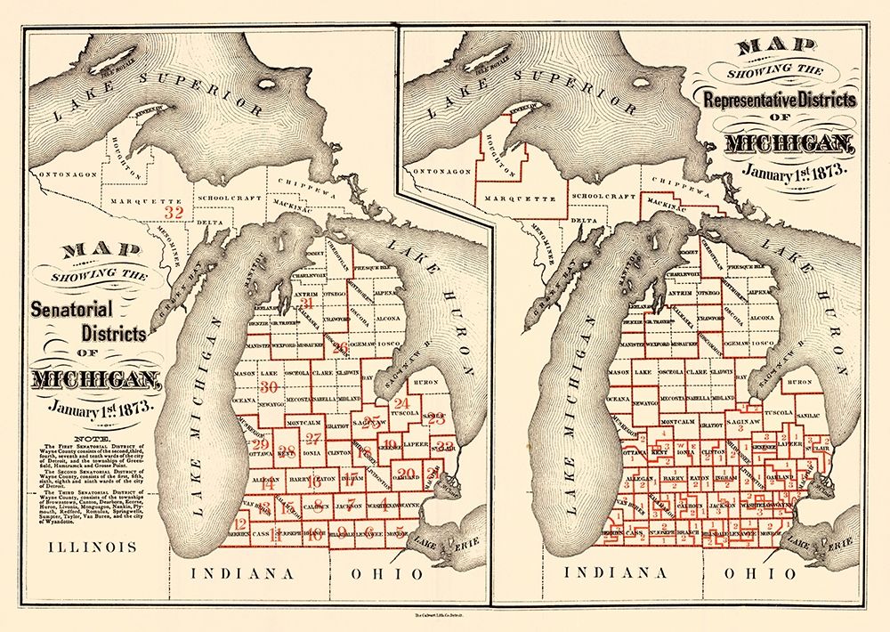 Michigan Senatorial, Representative - Calvart