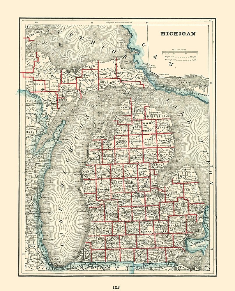 Michigan - Rathbun 1893