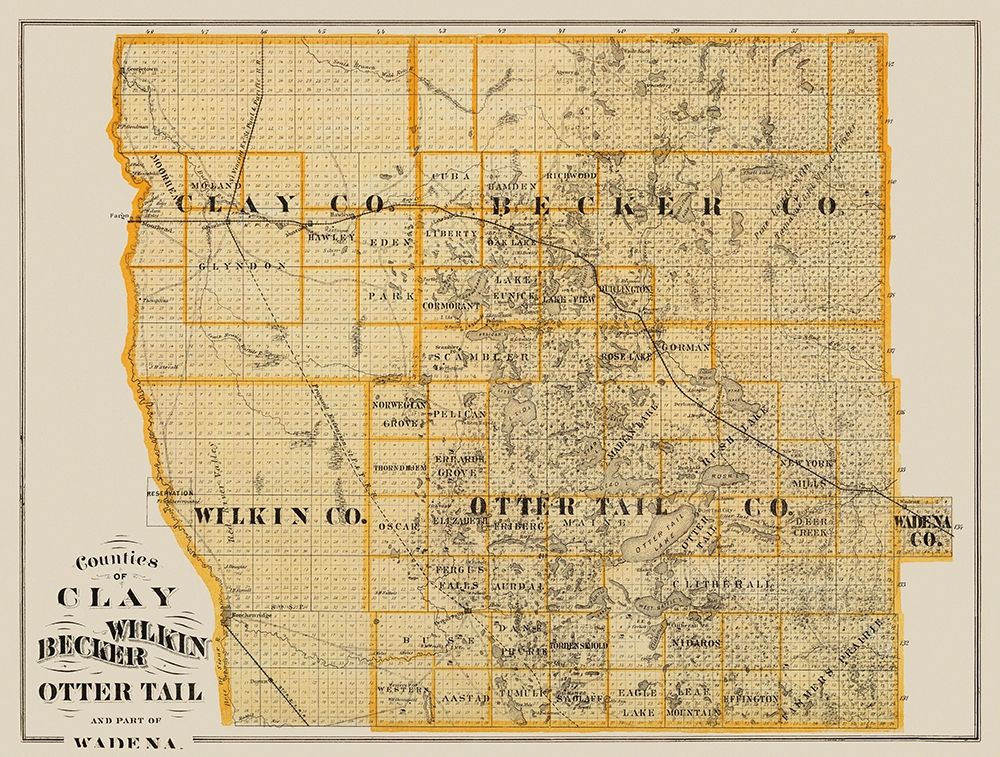 Clay Minnesota Landowner - Andreas 1874