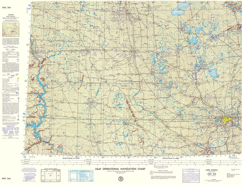 Lake Itasca North Dakota South Dakota Sheet