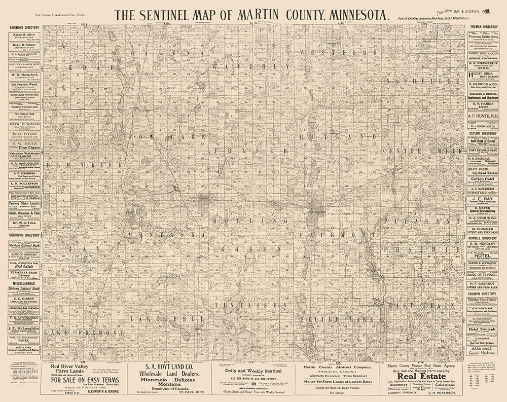 Martin County Minnesota - Day 1901