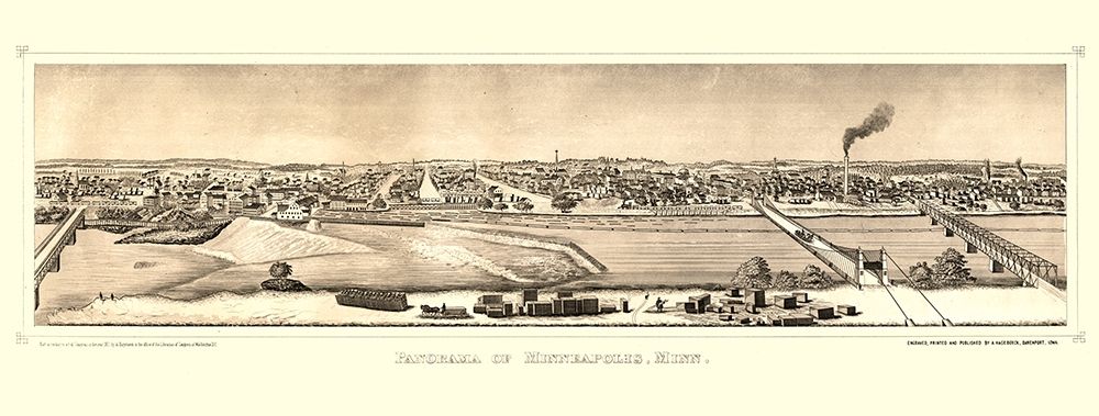 Minneapolis Minnesota - Hageboeck 1873