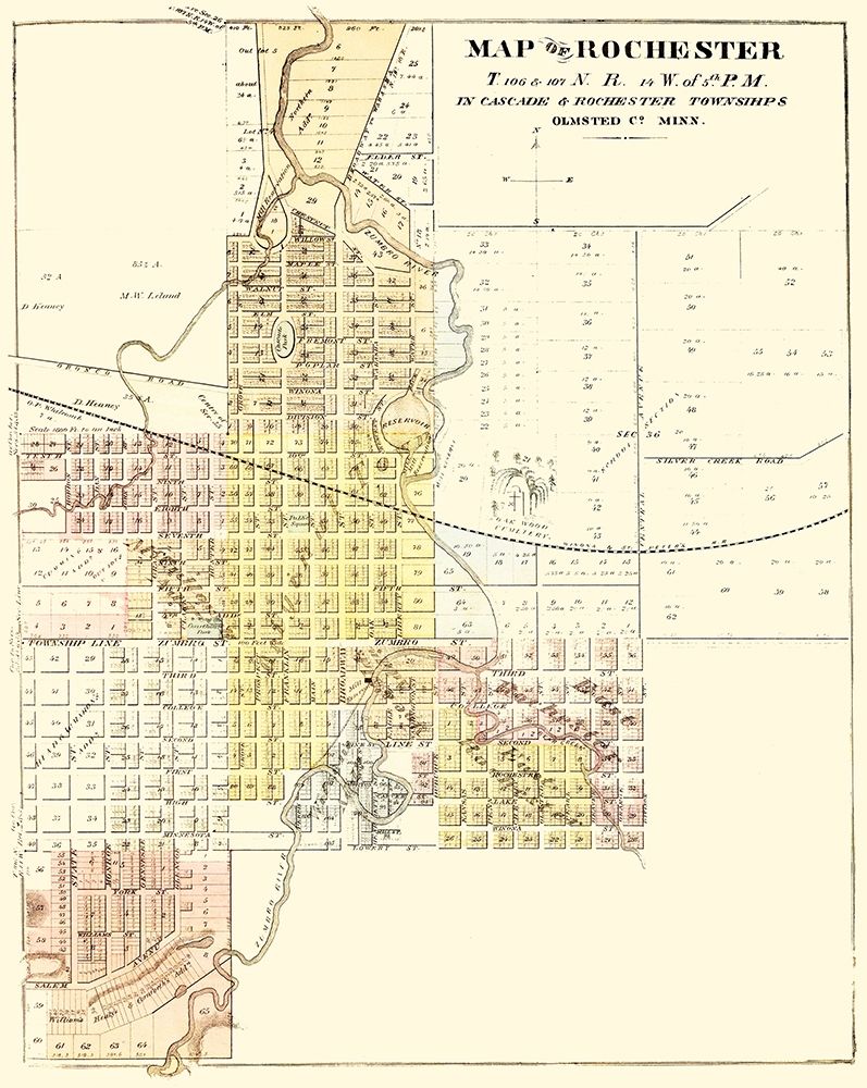Rochester Minnesota - Andreas 1874