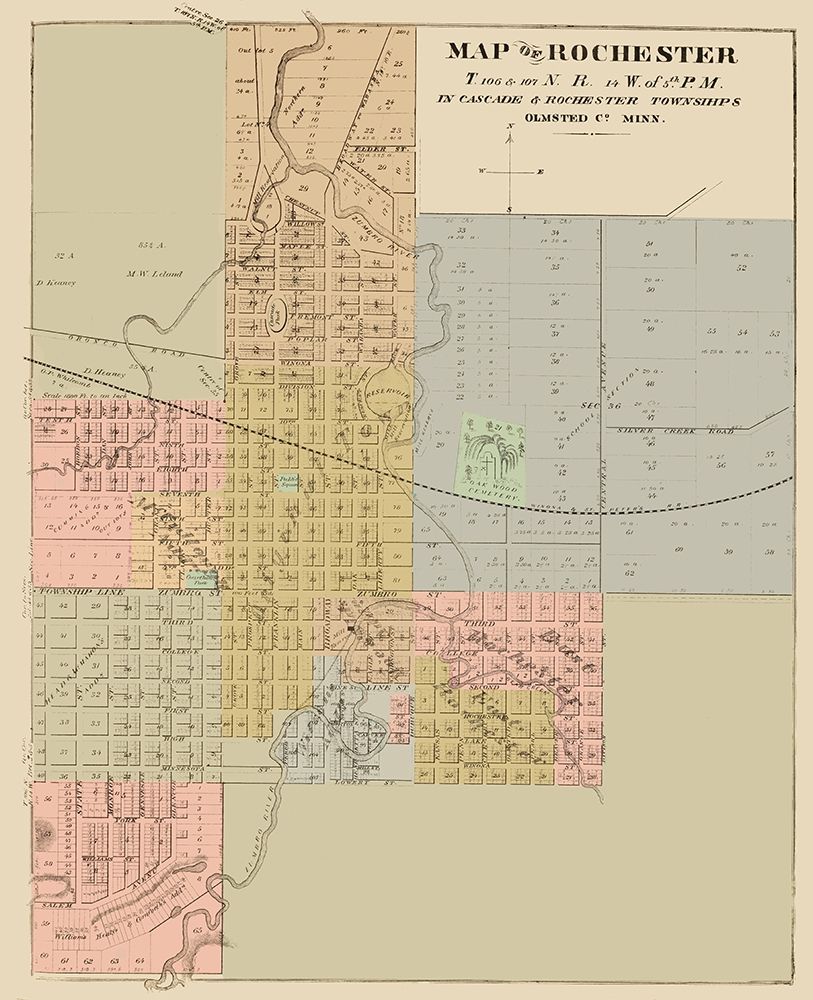 Rochester Minnesota - Andreas 1874