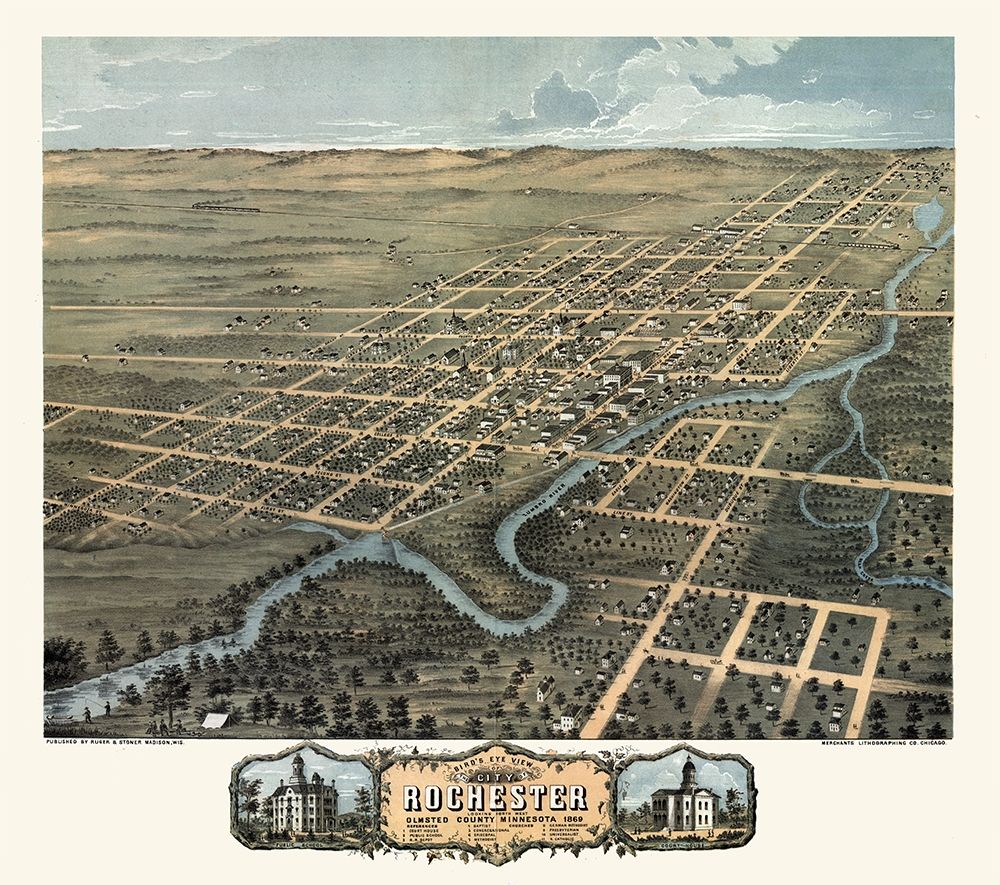 Rochester Minnesota - Stoner 1869