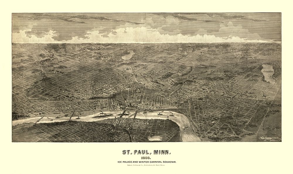 Saint Paul Minnesota - Richards 1888