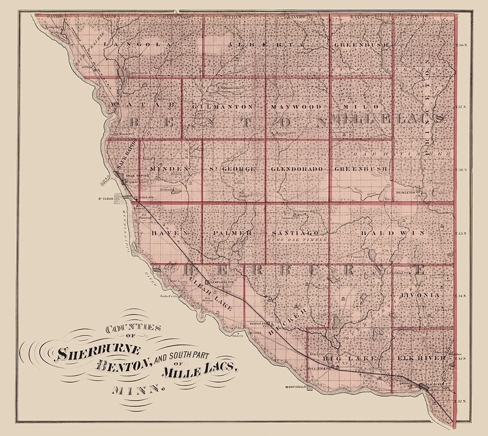 Sherburne Benton Mille Lacs Minnesota Landowner