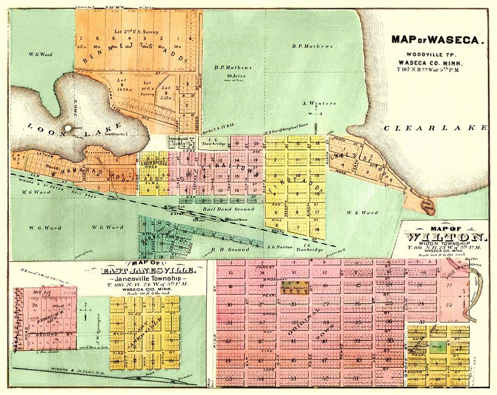 Waseca, Wilton, East Janesville Minnesota