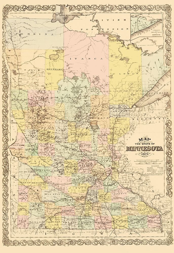 Minnesota - Andreas 1874