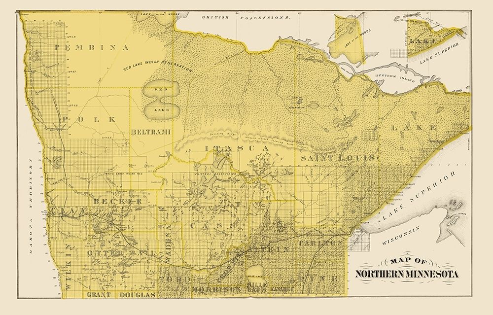 Northern Minnesota - Andreas 1874