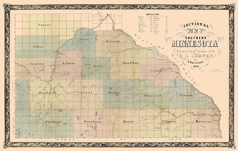 Minnesota - Holsteen 1855