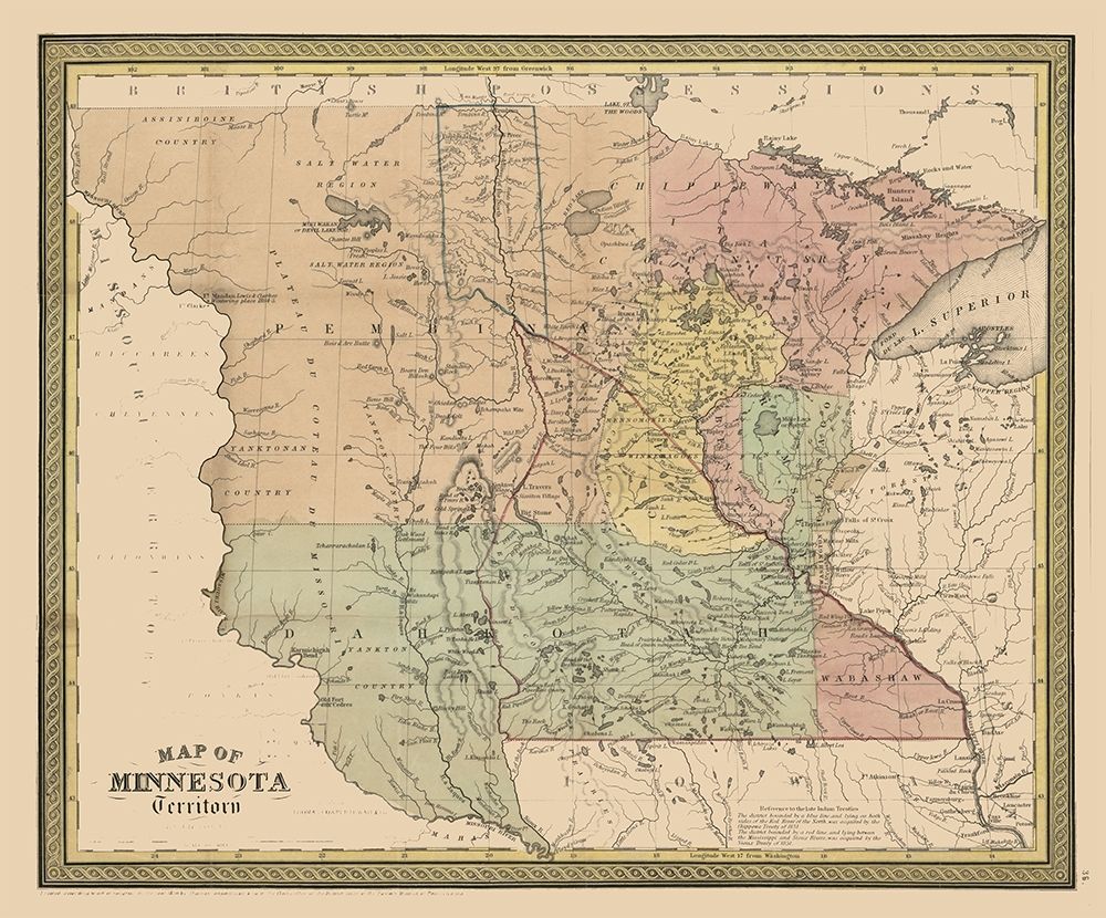 Minnesota - Coperthwait 1852