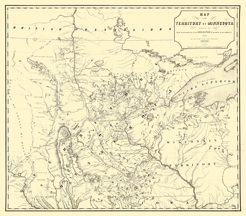 Minnesota Territory - John 1849