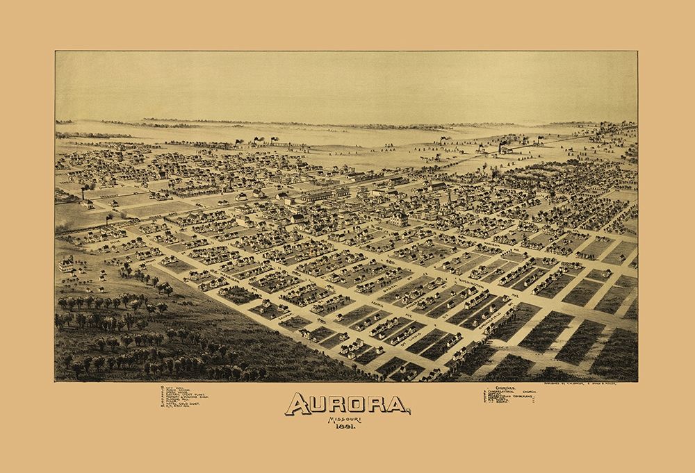 Aurora Missouri - Fowler 1891