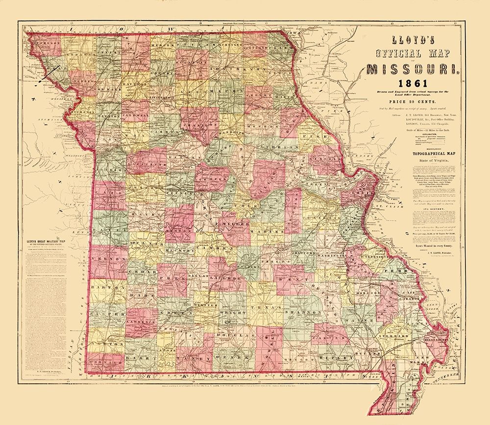 Missouri - Lloyd 1861