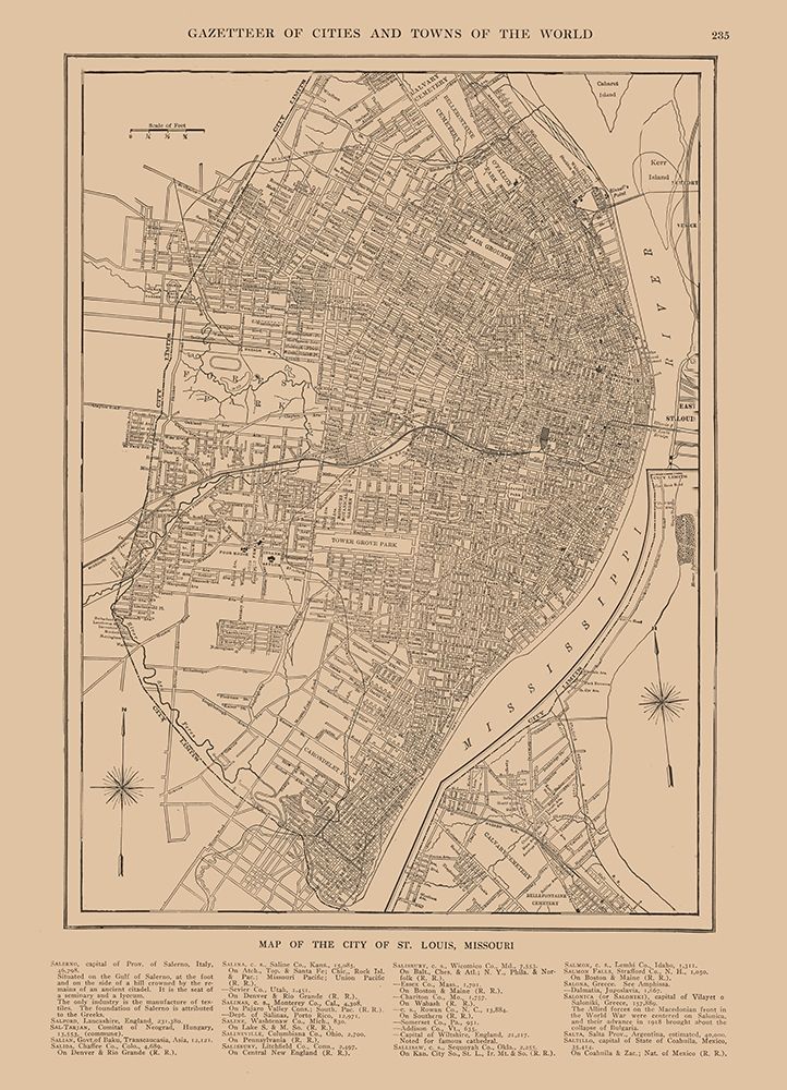 St Louis  Missouri - Reynold 1921