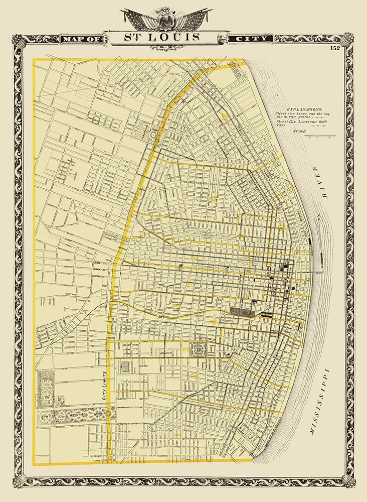 St. Louis Missouri - Warner 1876