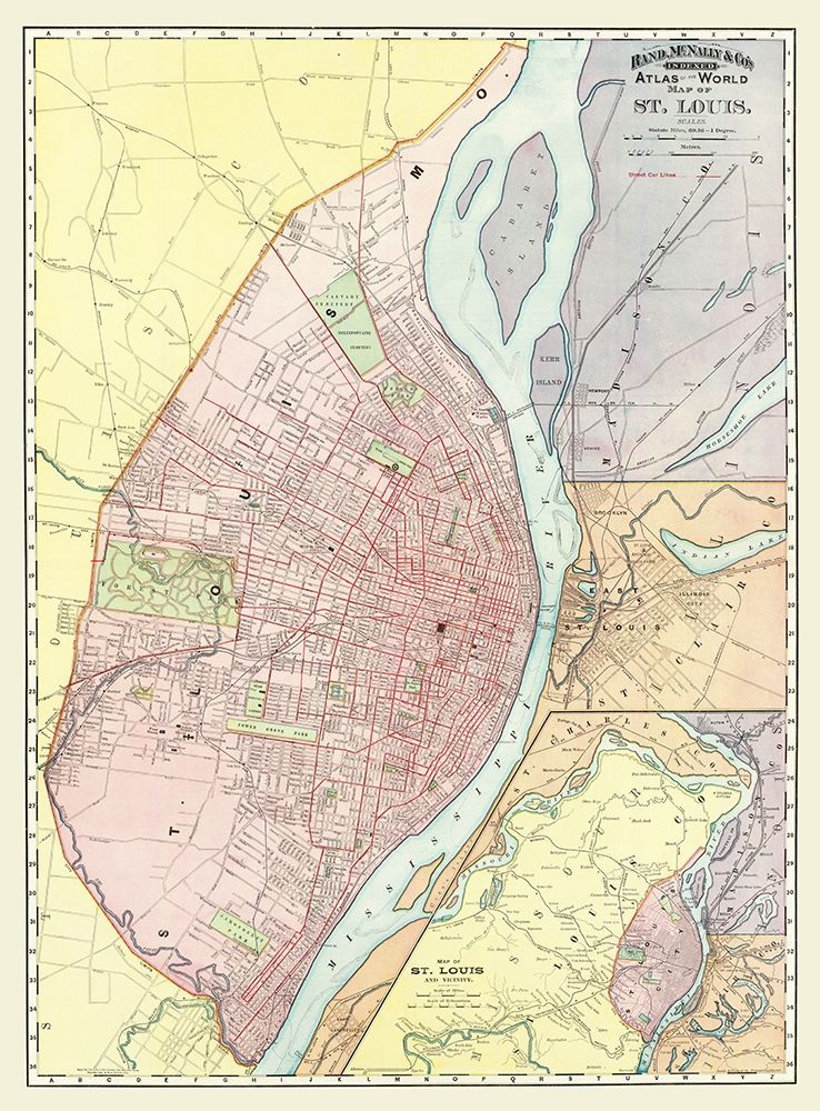 St. Louis Missouri, Illinois with Illinois