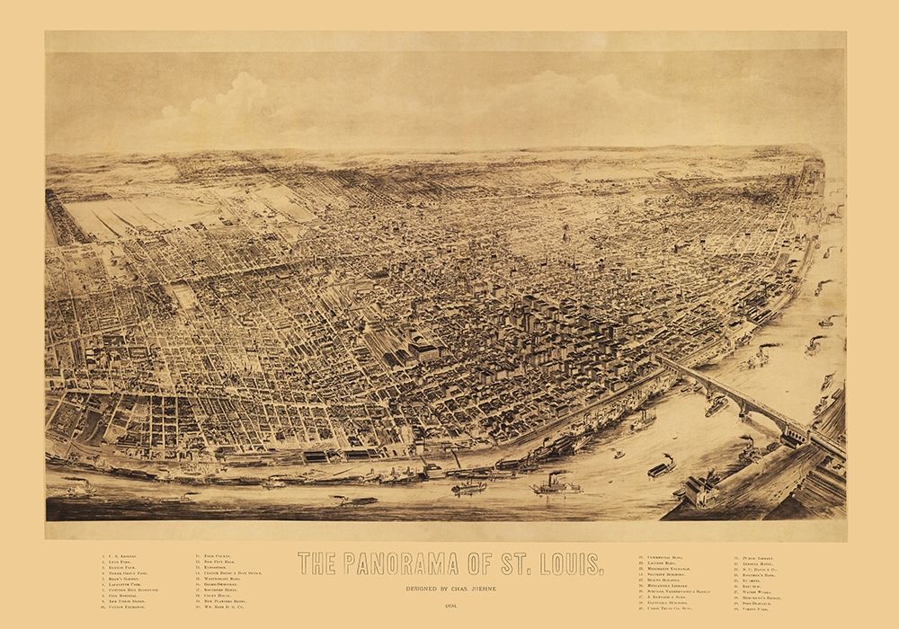 St Louis Missouri - Juehne 1894