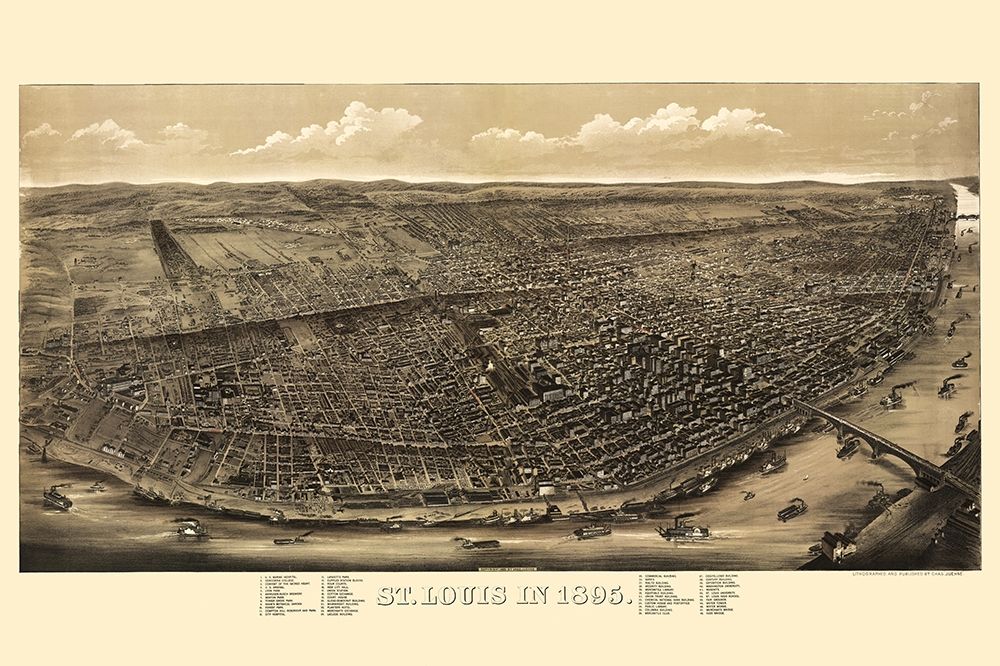 St Louis Missouri - Juehne 1895