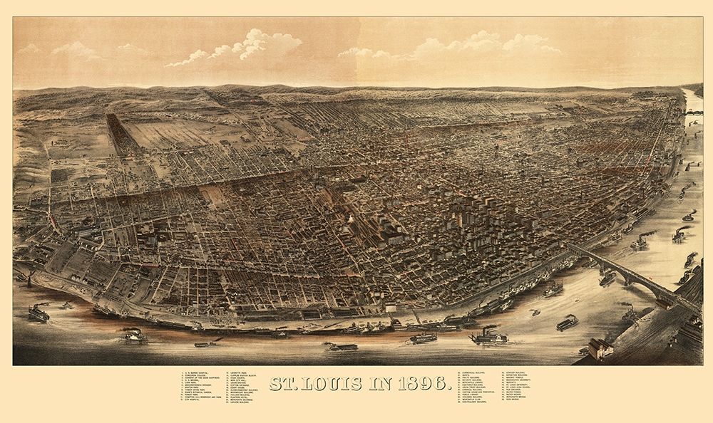 St Louis Missouri - Juehne 1896