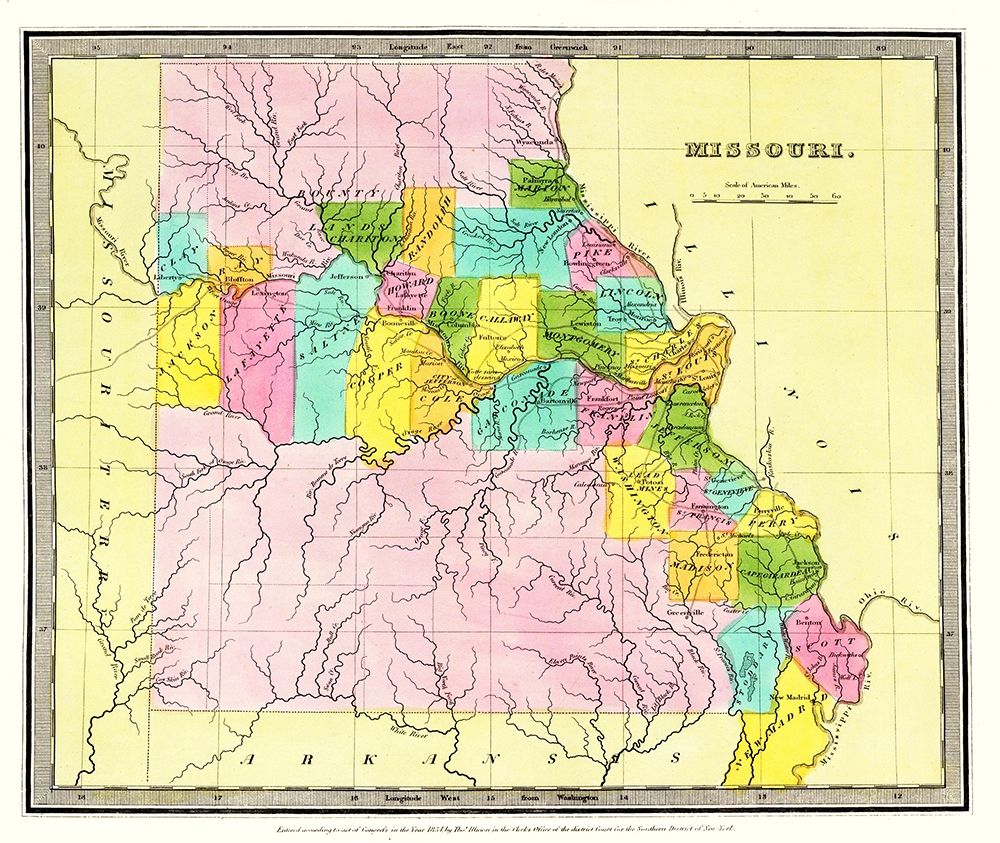 Missouri - Burr 1835