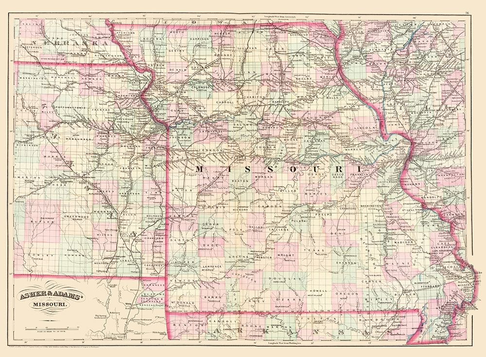 Missouri - Asher  1874
