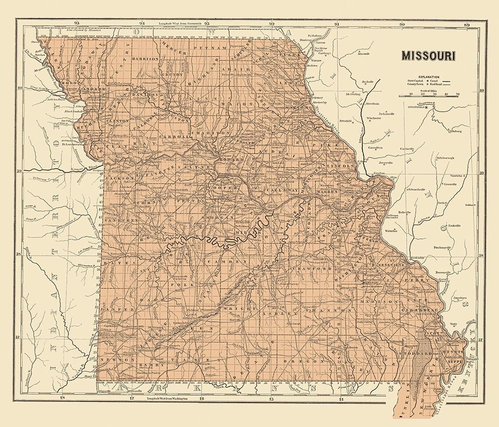 Missouri - Morse 1845