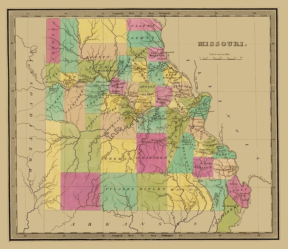 Missouri - Greenleaf 1840