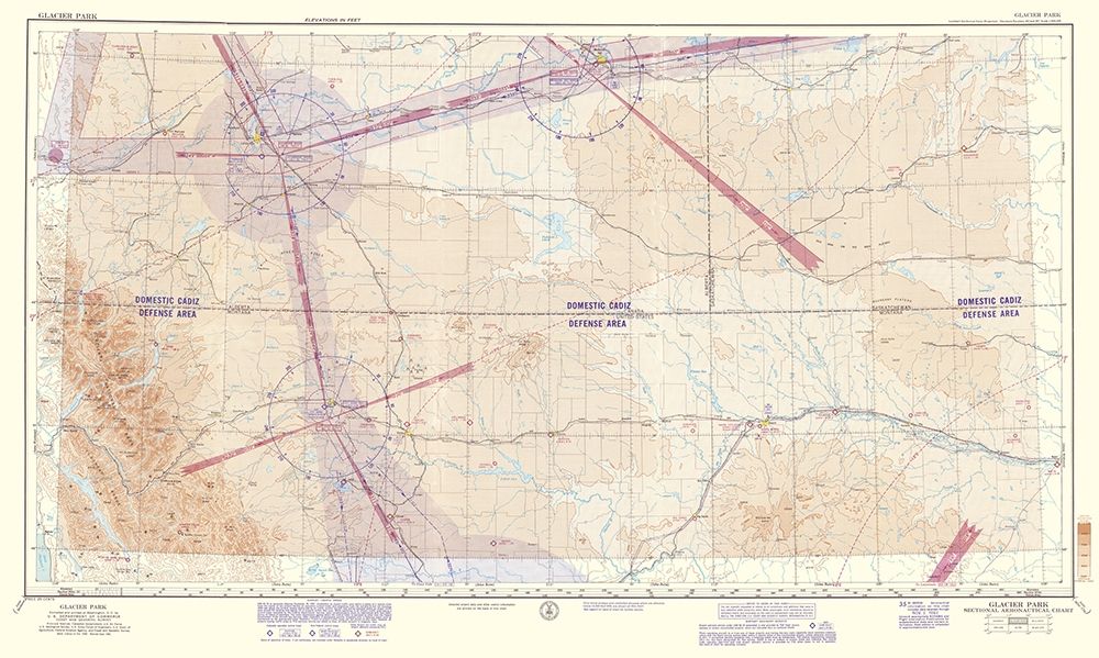 Glacier Park - USGS 1962