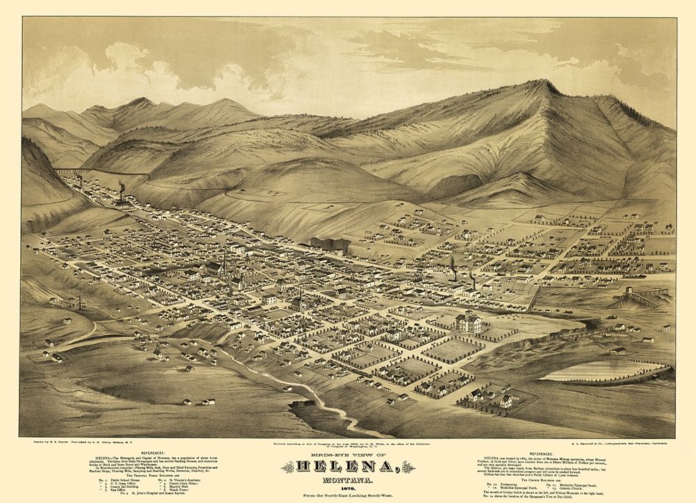 Helena Montana - Wells 1875