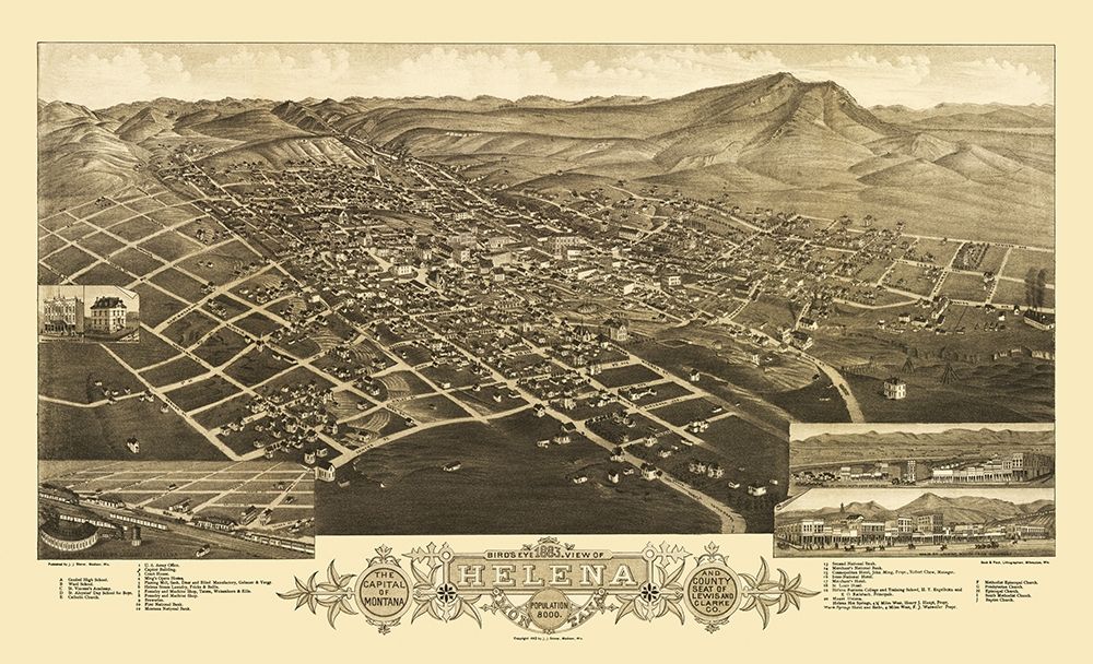 Helena Montana - Stoner 1883