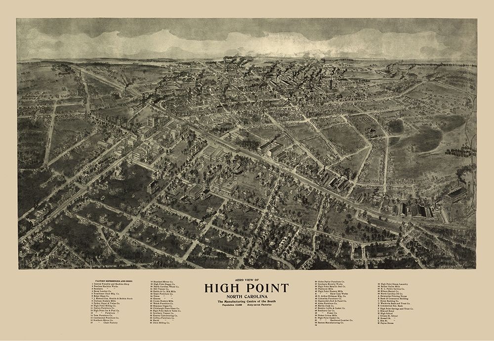 High Point North Carolina - Hart 1913