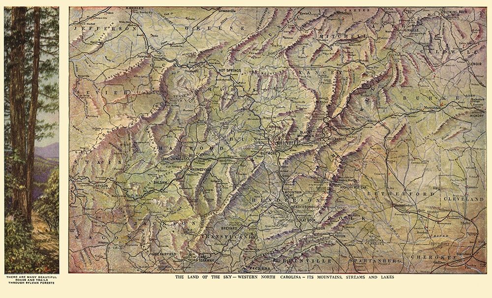 Western North Carolina - Southern Railway 1917