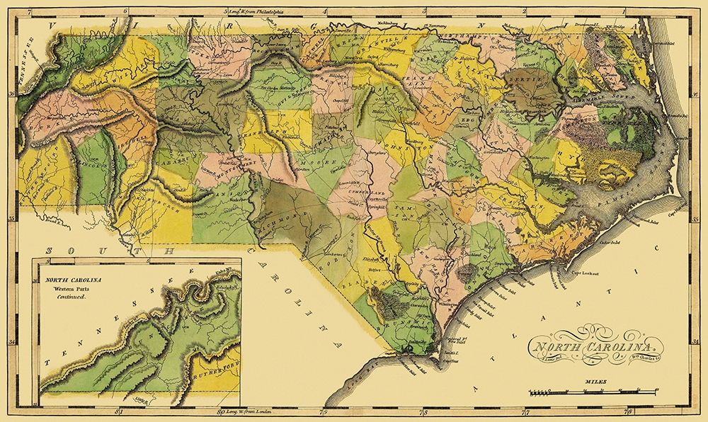 North Carolina - Lewis 1814